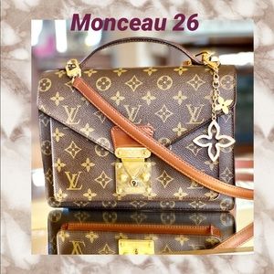 Louis Vuitton Monogram Monceau 26 with strap